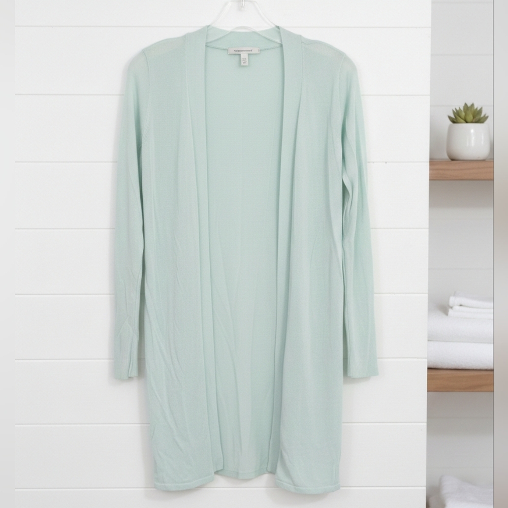 Soyaconcept XS Mint Green Lightweight Open Front Cardigan - NWOT